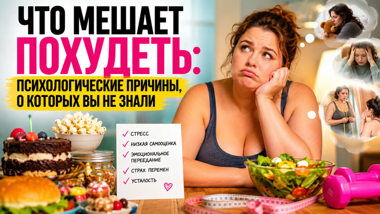 Что мешает похудеть: психологические причины, о которых вы не знали