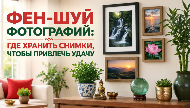 Фен-шуй фотографий: где хранить снимки, чтобы привлечь удачу