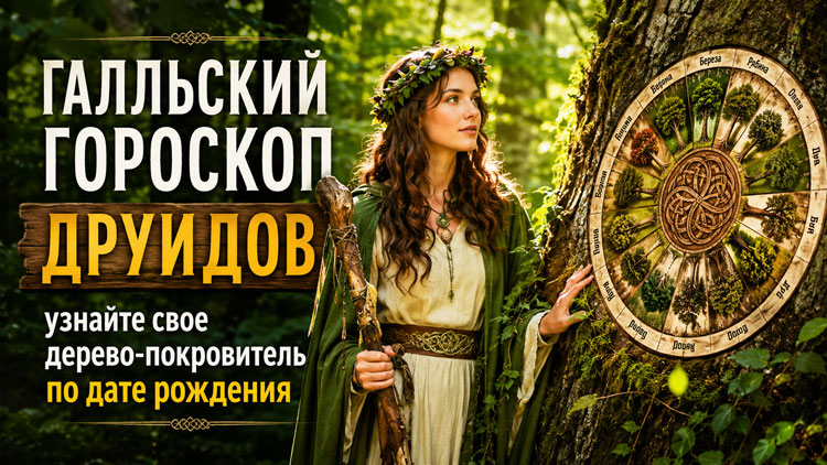Галльский гороскоп друидов: узнайте свое дерево-покровитель по дате рождения