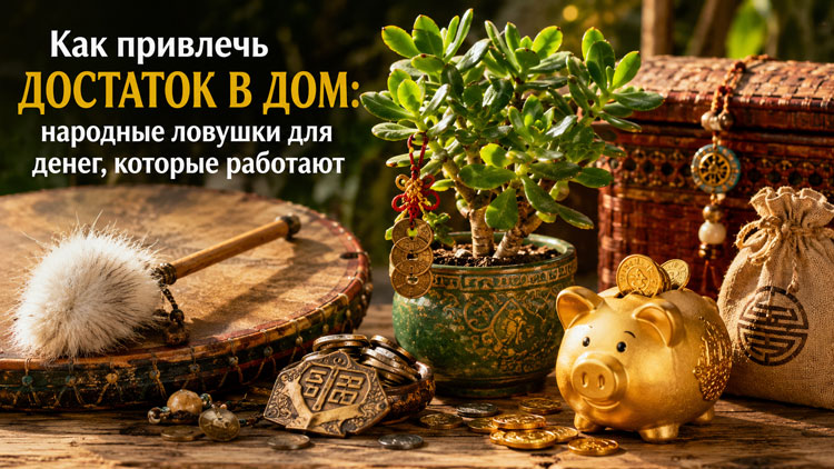 Как привлечь достаток в дом: народные ловушки для денег, которые работают