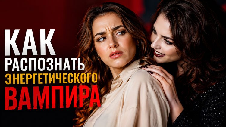 Как распознать энергетического вампира