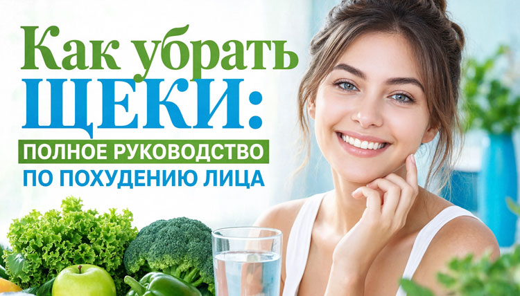 Как убрать щеки: полное руководство по похудению лица