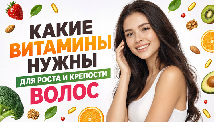 Какие витамины нужны для роста и крепости волос: полный список