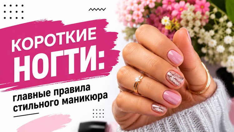 Короткие ногти: главные правила стильного маникюра