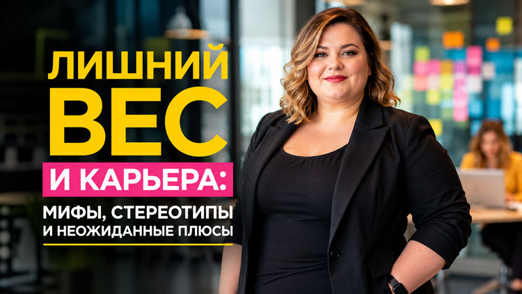 Лишний вес и карьера: мифы, стереотипы и неожиданные плюсы