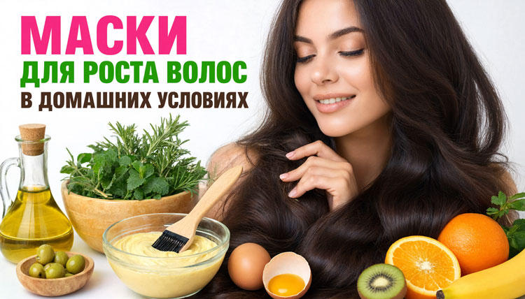 Маски для роста волос в домашних условиях