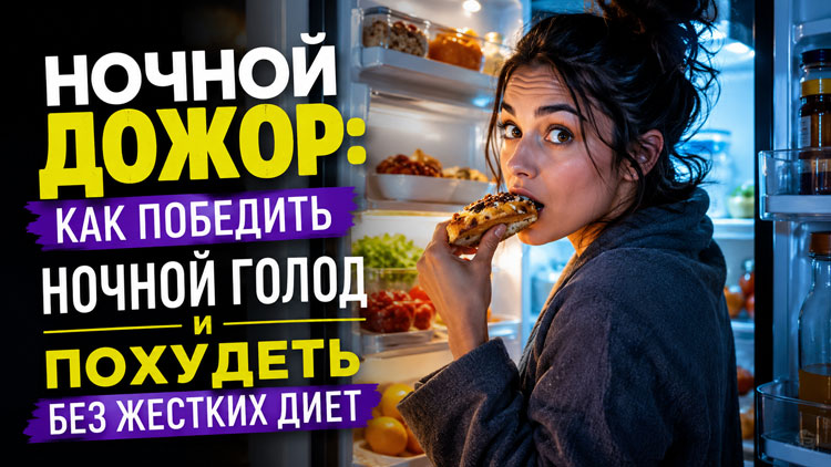 Ночной дожор: как победить ночной голод и похудеть без жестких диет
