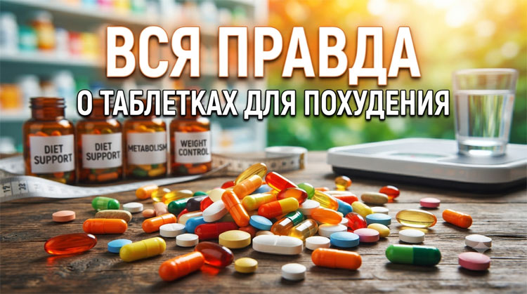 Вся правда о таблетках для похудения: что работает, а что разрушает здоровье