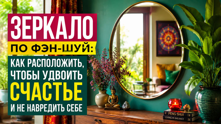 Зеркало по фэн-шуй: как расположить, чтобы удвоить счастье и не навредить себе