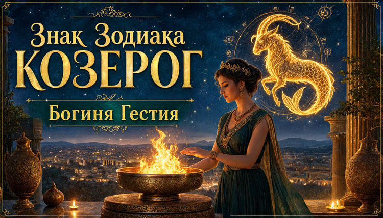 Богиня Гестия - знак зодиака Стрелец