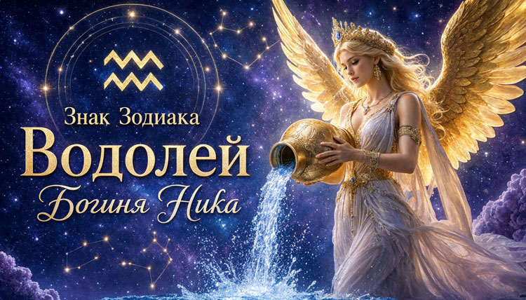 Богиня Ника - знак зодиака Водолей