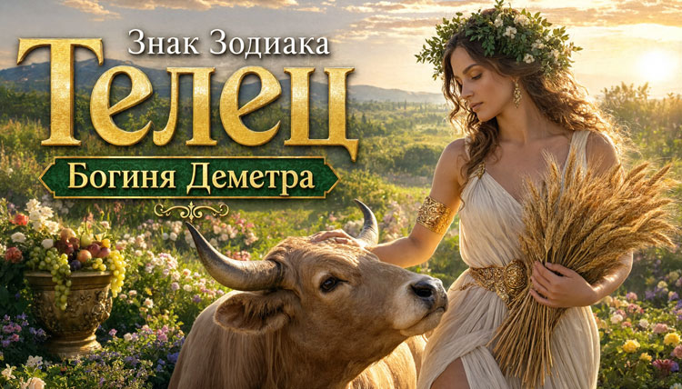 Богиня Деметра - знак зодиака Телец
