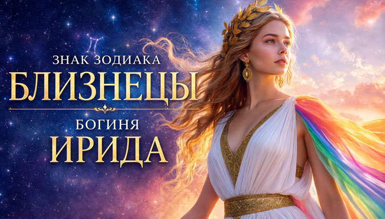 Богиня Ирида - знак зодиака Близнецы