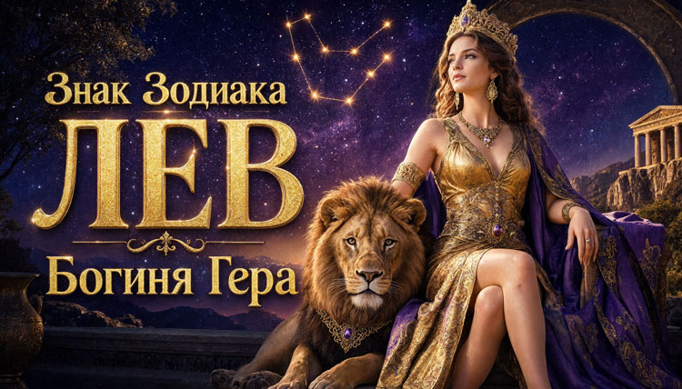 Богиня Гера - знак зодиака Лев